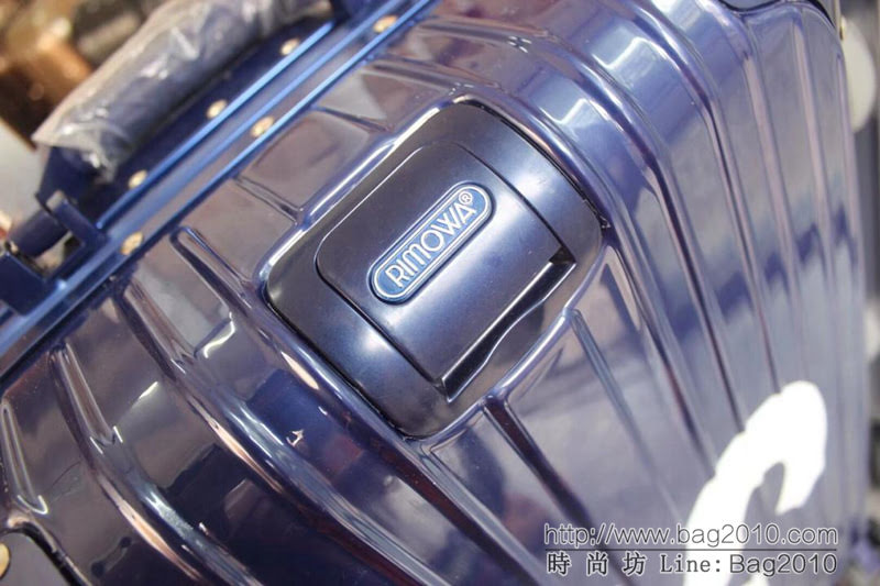 潮牌Suprmem聯名rimowa日默瓦 專櫃雙排萬向靜音飛機輪 航空7系鋁合金 拉箱/拉杆箱  xbt1125